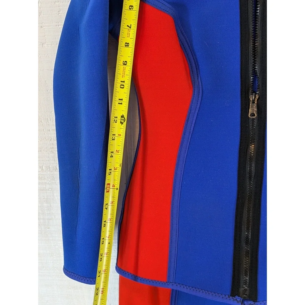 🌊Vintage White Stag 2-Piece Fully Reversible Wetsuit Jacket Set Long *PLS READ!